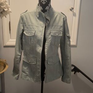 Cargo army jacket blazer